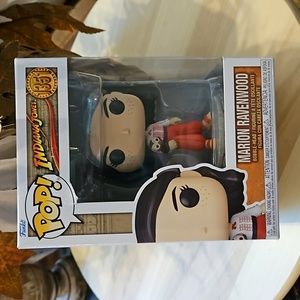 NWP Set of 2 Funko Pops #1351 & #1354 Henry Jones Sr & Marion Ravenwood